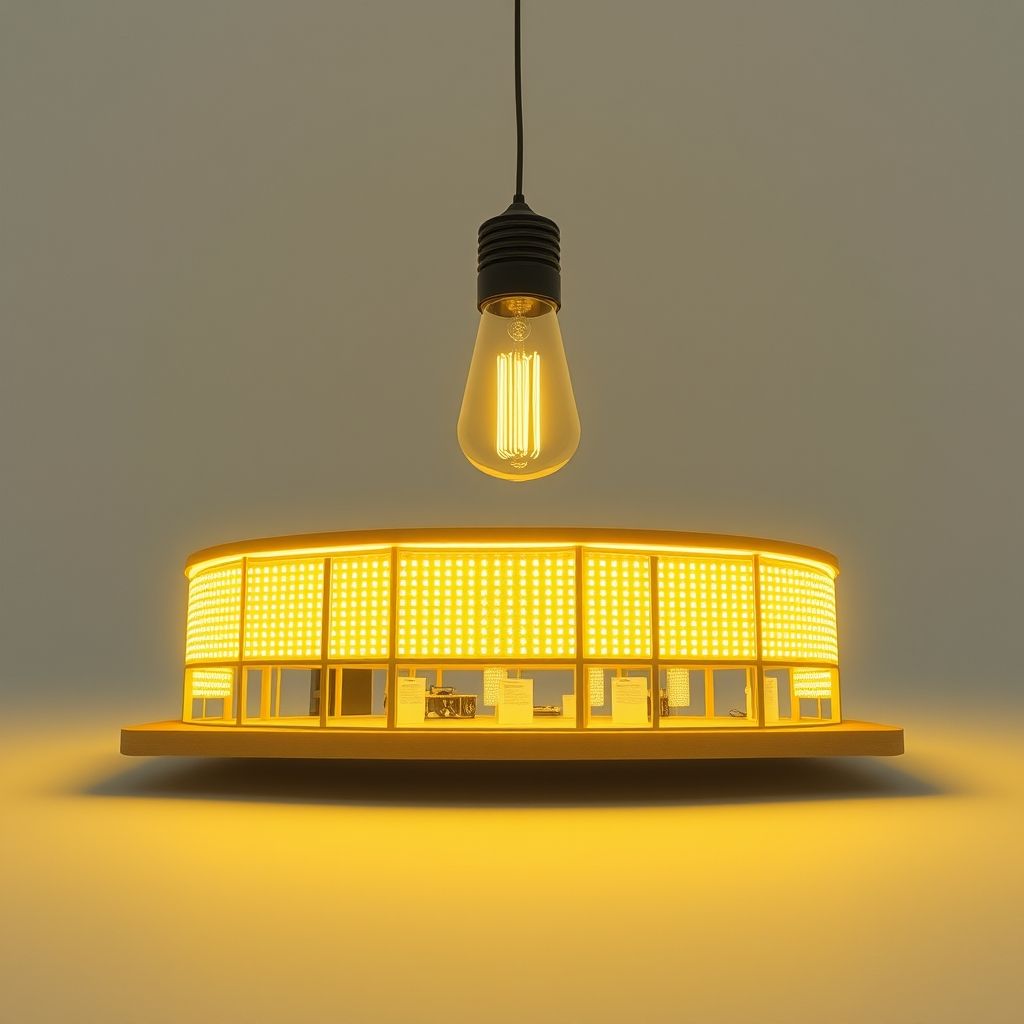 ไฟ LED ส่องสว่างชัดเจน